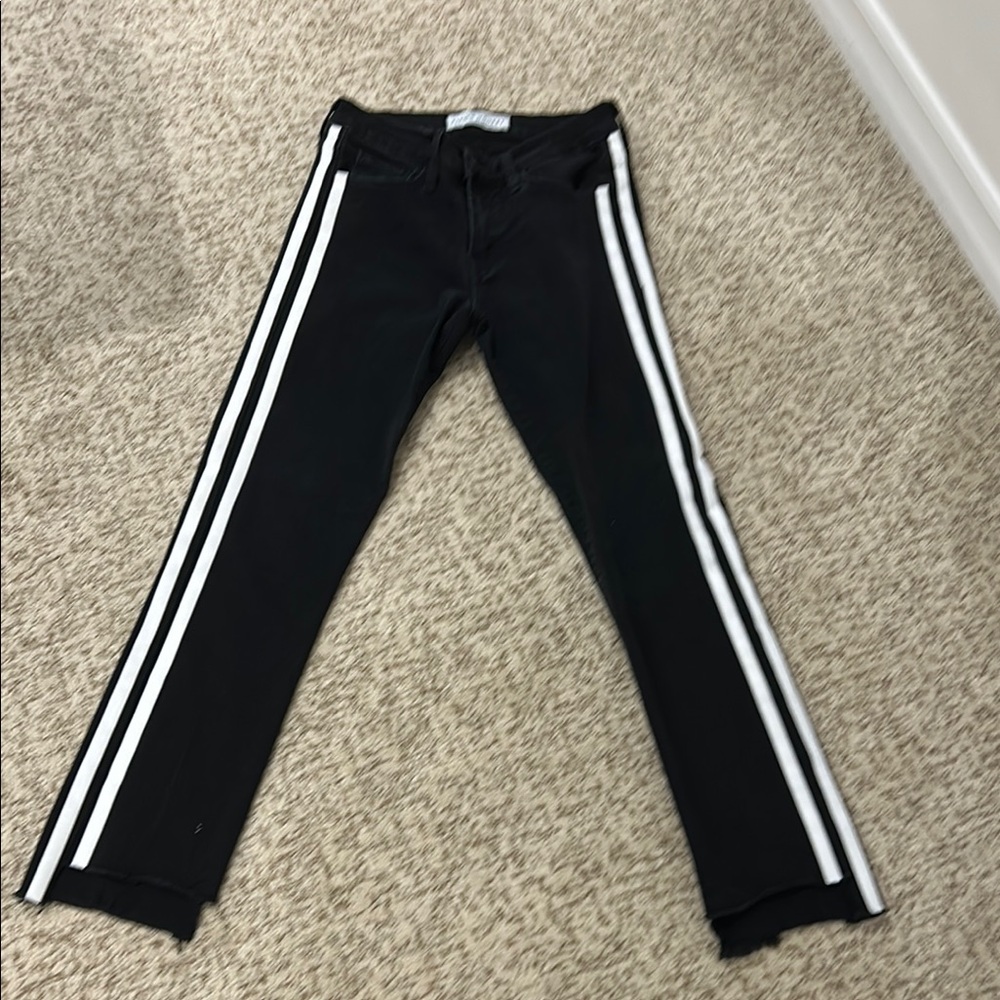 Flying Monkey Black and White Skinny Jeans